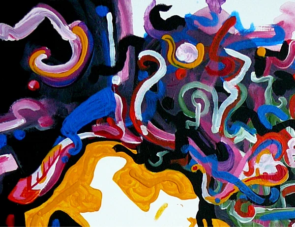 12.24.12 > Freedom Left, Right Love. > Acrylic Painting > NOT AVAILABLE FOR PURCHASE