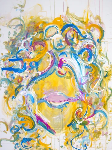 7.23.12 > Third Eye Dream For Us > 36x48 inch Acrylic Painting on canvas. Live Painted 7.19.12 > NOT AVAILABLE FOR PURCHASE