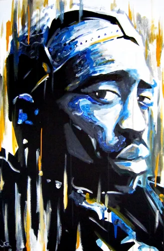 6.1.12 > The Poet > 24x36 inch Acrylic Painting on canvas > NOT AVAILABLE FOR PURCHASE