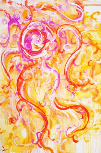 5.19.12 > Sky > Elemental Interpretation > 24x36 inch Acrylic Painting on canvas > NOT AVAILABLE FOR PURCHASE