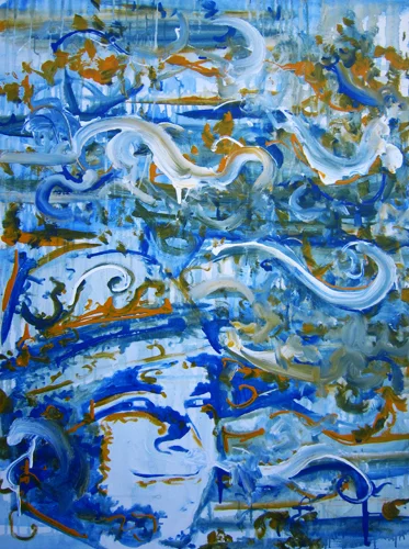 12.15.11 > Wugga > 36x48 inch Acrylic Painting on canvas > NOT AVAILABLE FOR PURCHASE