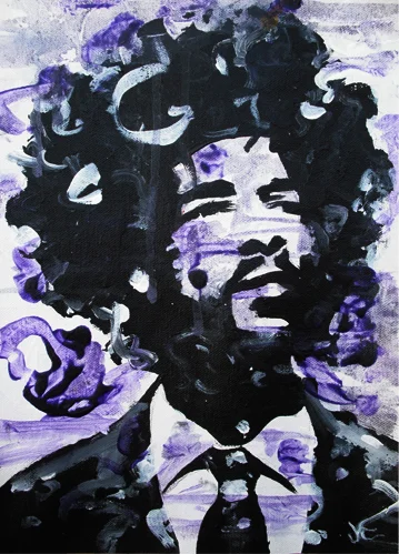 8.2.11 > ?uest To Breathe > 9x12 inch Acrylic Painting on canvas > NOT AVAILABLE FOR PURCHASE