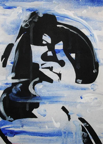 7.26.11 > Living Language > 9x12 inch Acrylic Painting on canvas > NOT AVAILABLE FOR PURCHASE