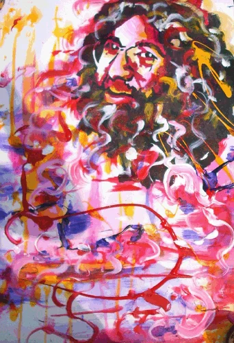 4.25.11 > Invitationist > 18x24 inch Acrylic Painting on canvas. Live Painted Wanee 2011. > NOT AVAILABLE FOR PURCHASE