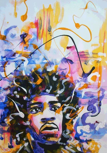 4.26.11 > Mystic Freedom > 18x24 inch Acrylic Painting on canvas. Live Painted Wanee 2011. > NOT AVAILABLE FOR PURCHASE