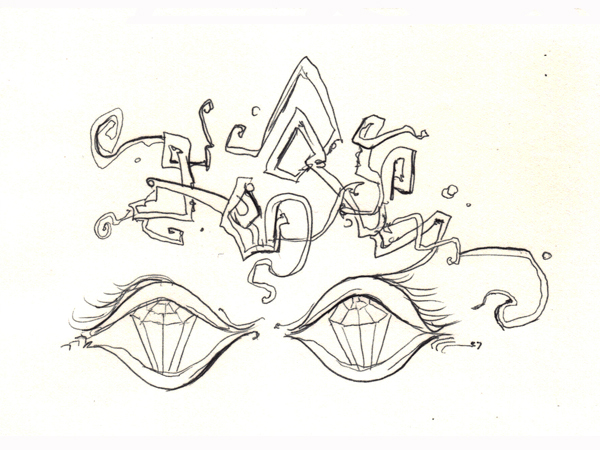 1.8.11 > Inevitable > 11x8.5 inch Pen Drawing on paper > NOT AVAILABLE FOR PURCHASE