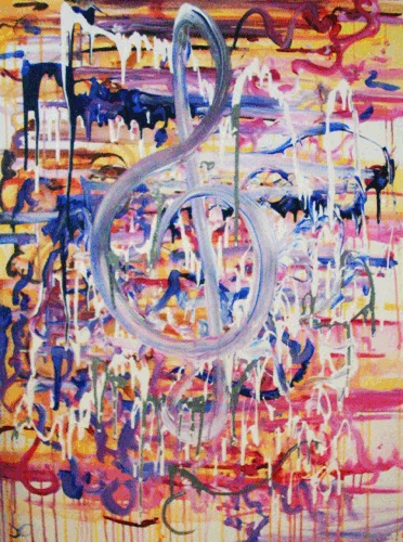 10.1.10 > Tune Unity > 36x48 inch Acrylic Painting on canvas. Live Painted 9.28.10. > NOT AVAILABLE FOR PURCHASE