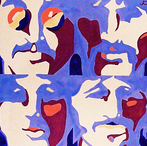 5.5.10 > Generaciacion ( Jenn Er Ay Shee Ay Shun ) > 14x14 inch Acrylic Painting on paper > NOT AVAILABLE FOR PURCHASE