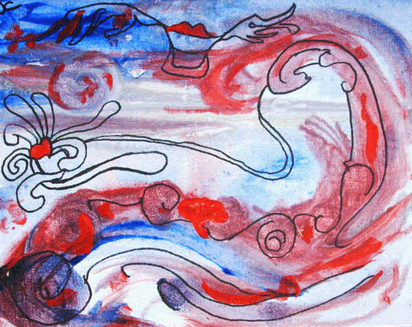 5.15.10 > Pretty Jane > 10x8 inch Acrylic Painting on canvas > NOT AVAILABLE FOR PURCHASE