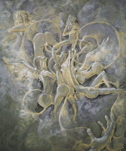 4.7.10 > Provocative Influence > 24x36 inch Oil Painting on canvas > NOT AVAILABLE FOR PURCHASE