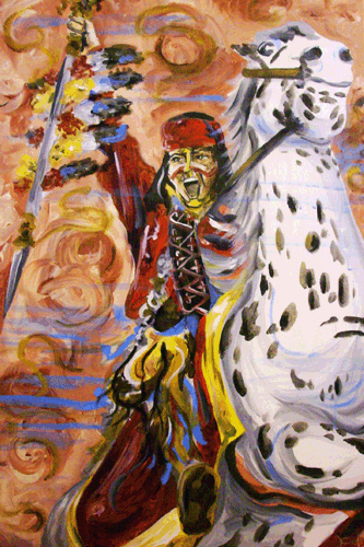 3.2.10 > The Chief > 24x36 inch Acrylic Painting on canvas > NOT AVAILABLE FOR PURCHASE