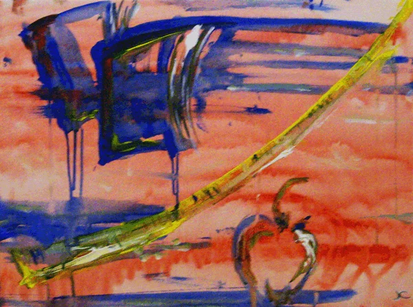 2.19.10 > Escuela > 24x18 inch Acrylic Painting on canvas > NOT AVAILABLE FOR PURCHASE