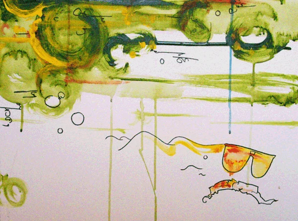 12.8.09 > Duplex Visionist > 24x18 inch Acrylic Painting on canvas > NOT AVAILABLE FOR PURCHASE