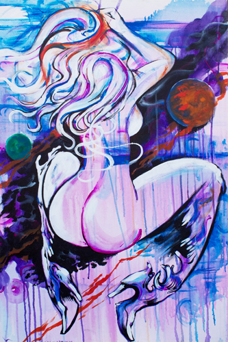 Le Femelle Monde IV > 24x36 inch on canvas