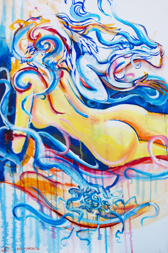 Le Femelle Monde V > 24x36 inch on canvas