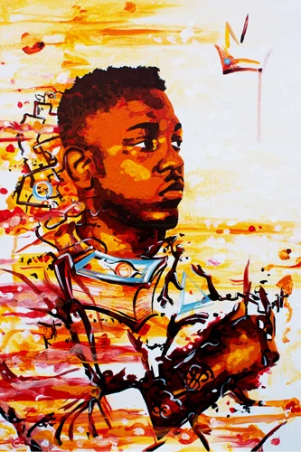 Pivotal > 24x36 inch Acrylic Painting on wood