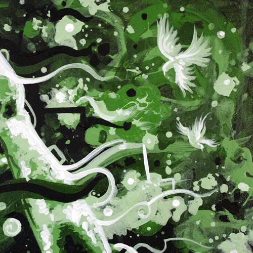 4.30.16 > Fly > Acrylic Painting on canvas > NOT AVAILABLE FOR PURCHASE