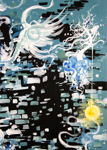 6.24.16 > Seamstress Of Light > Acrylic Painting > NOT AVAILABLE FOR PURCHASE