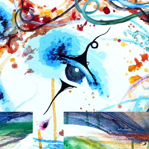 7.30.16 > Vision Of Our Guide > Acrylic Painting > NOT AVAILABLE FOR PURCHASE