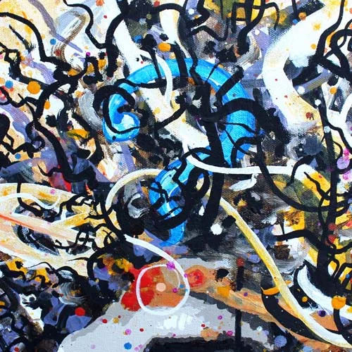 8.27.17 > Evolution Of The Answer > Acrylic Painting > NOT AVAILABLE FOR PURCHASE