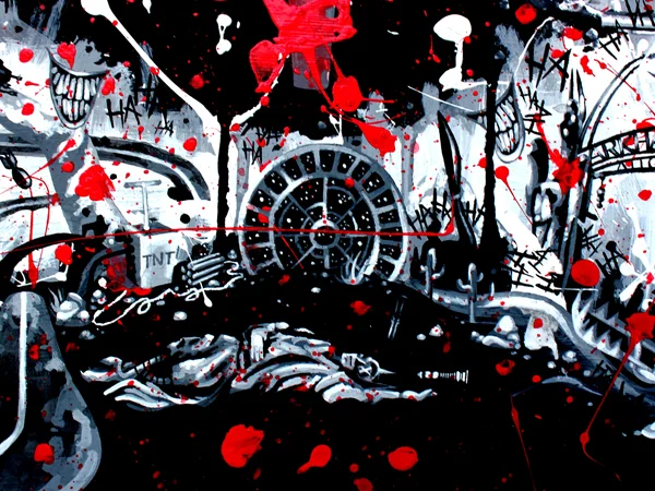 4.24.18 > Two > Acrylic Painting on wood > NOT AVAILABLE FOR PURCHASE