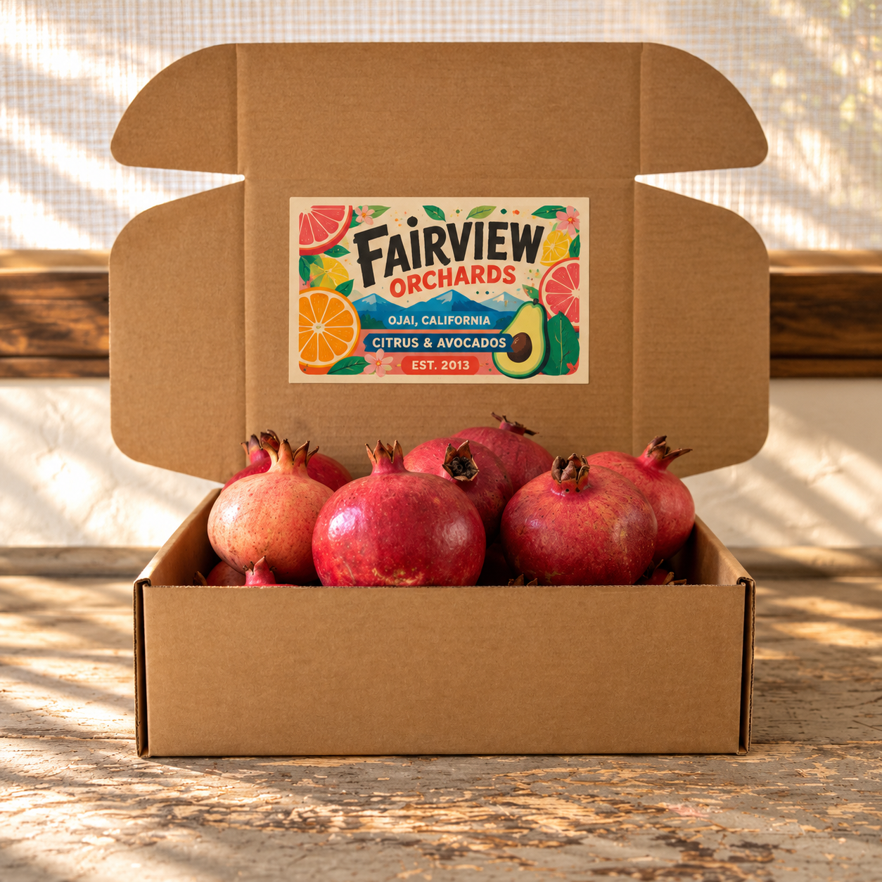 Organic Pomegranates