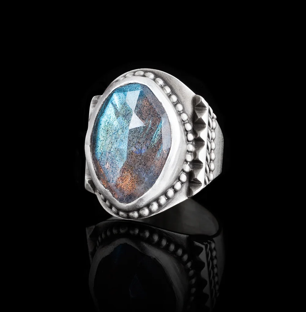 SW21- Labradorite Ring (small)