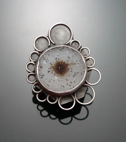 Snowflake Druzy Ring