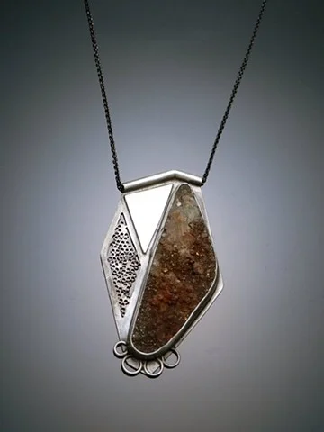 Copper Druzy Necklace