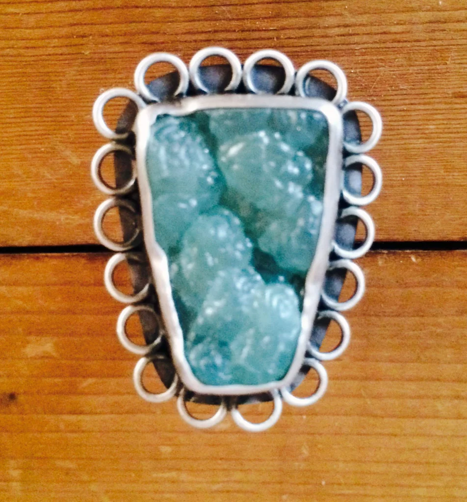 Smithsonite Ring
