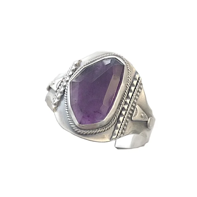 Amethyst Cuff