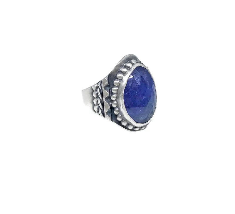 Tanzanite “Southwest” Ring 