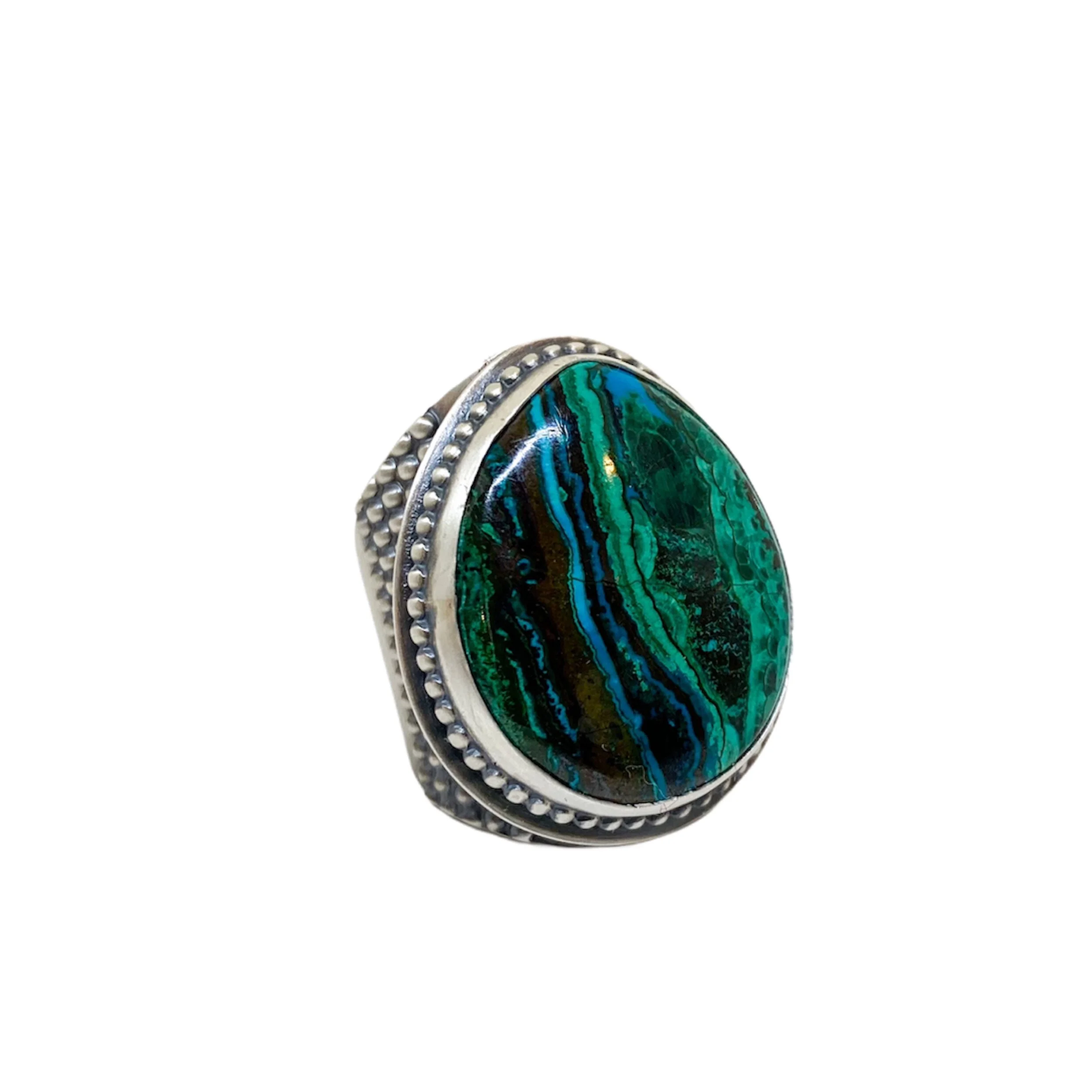 Azurite/Malachite Ring