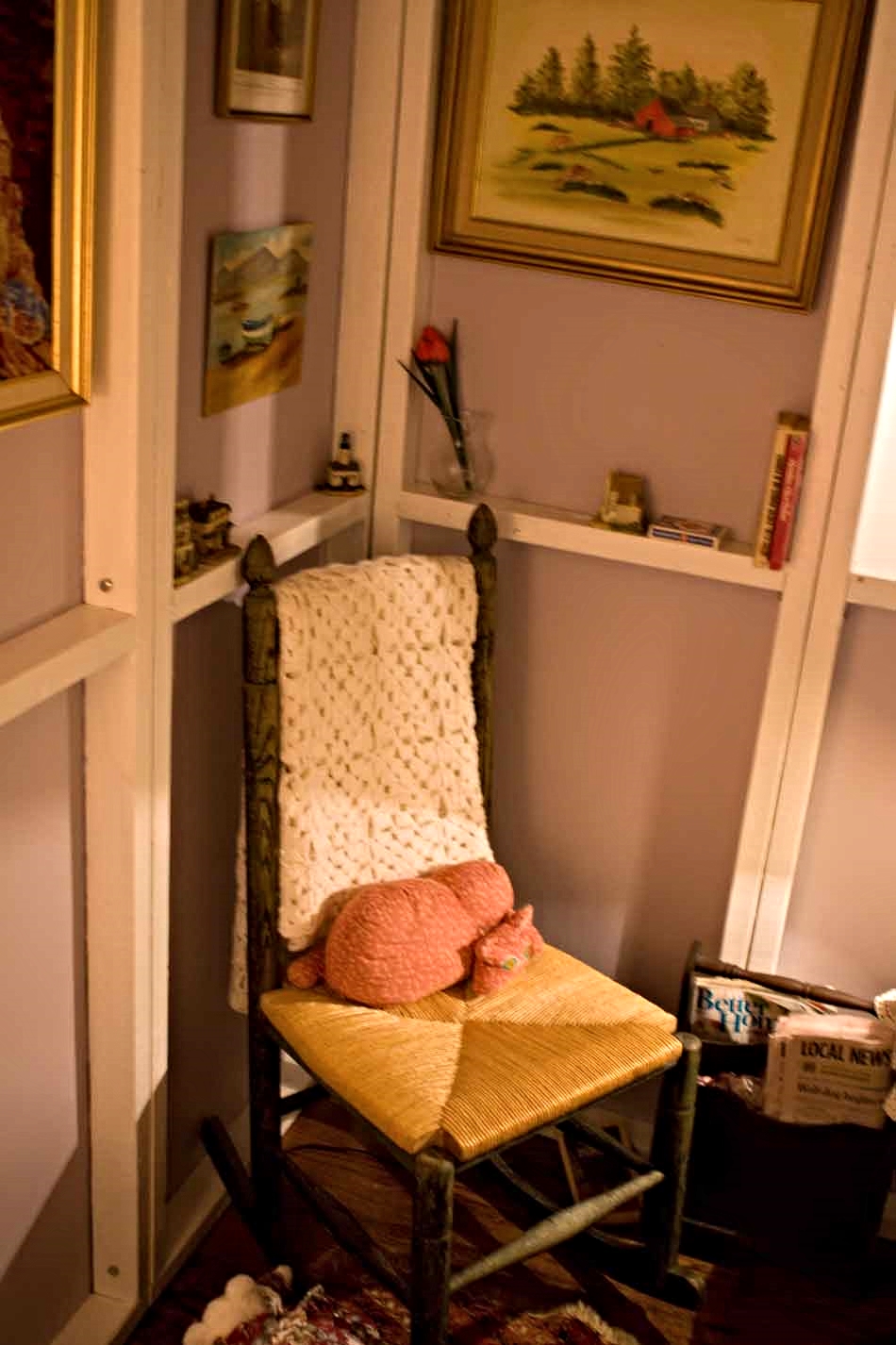 Kiosk: Rent-a-Grandma, 2012, interior, installation at the Philadelphia Art Alliance, collaboration with Amy Linsenmayer