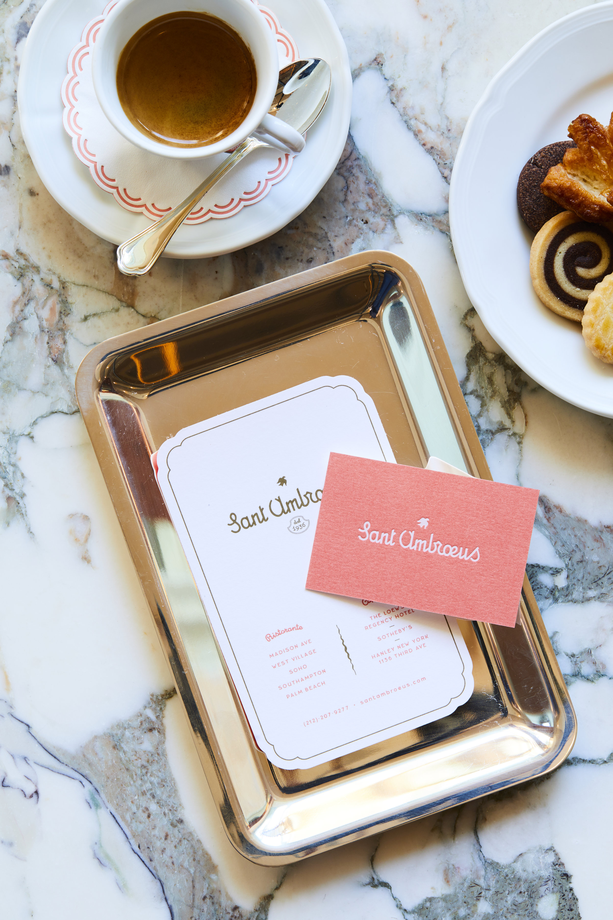 Today, Sant Ambroeus is a globally recognized legacy brand – with a unified and elegant identity to match.