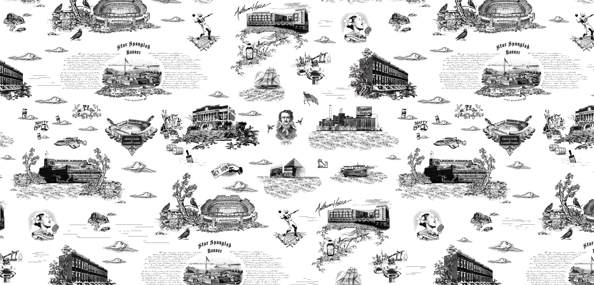 Part nod to Baltimore’s history (it is the birthplace of the National Anthem) and part rallying cry, the name “Anthem House” evokes the feeling of camaraderie, celebrates the spirit of creativity, and honors the inspiration that drive each of us. An anthem is both individual and deeply personal – like your living space – and something you share with your community. Anthem House brings people together, and there is no better place for tenants to gather than in a house designed to honor that vibrant spirit, and inspire a spirited life.
