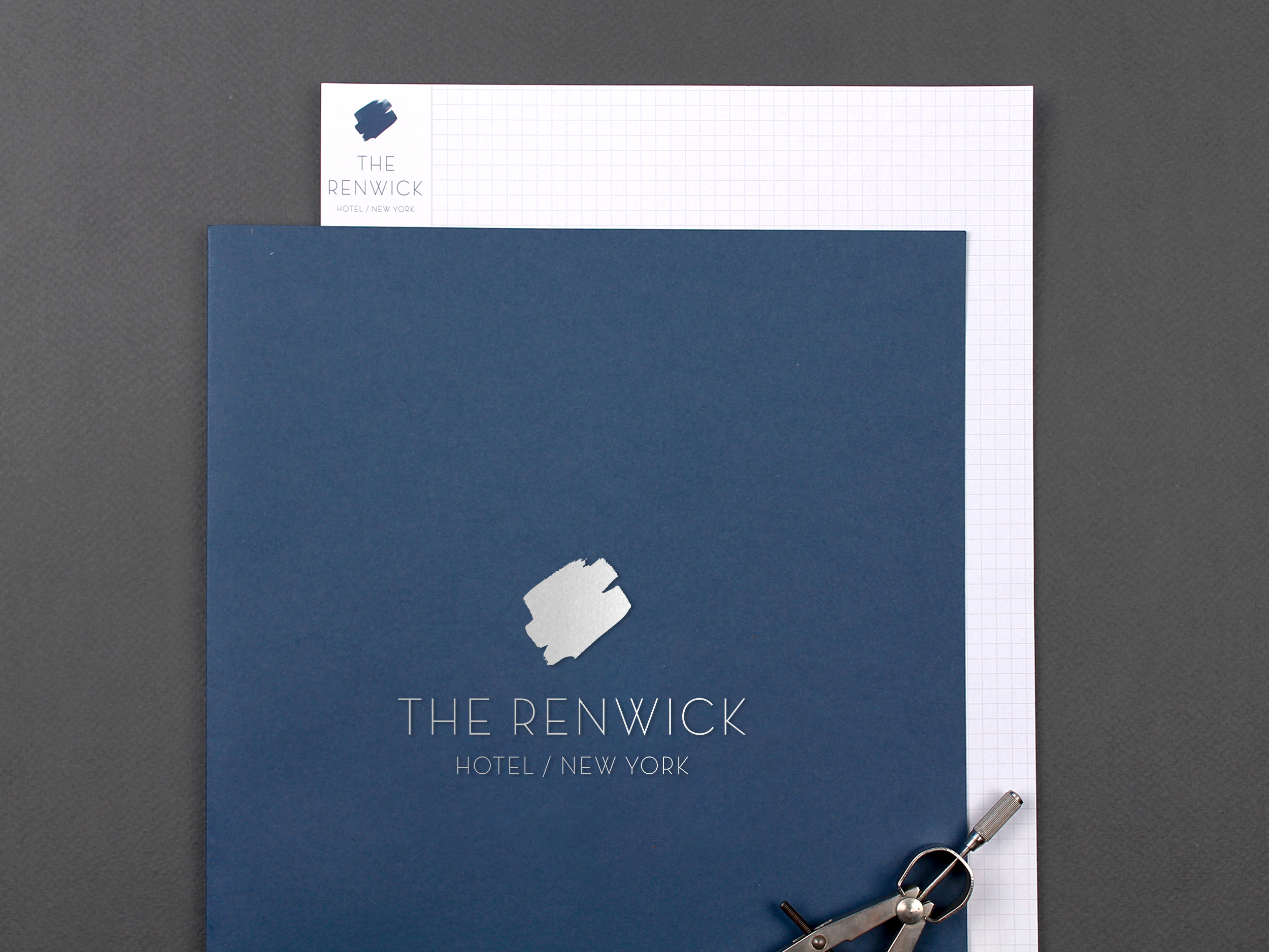 Their creative spirit lingers today and can be felt in every detail of the reimagined Renwick, from the books displayed in each room to the gestural brushstroke featured in the logo.