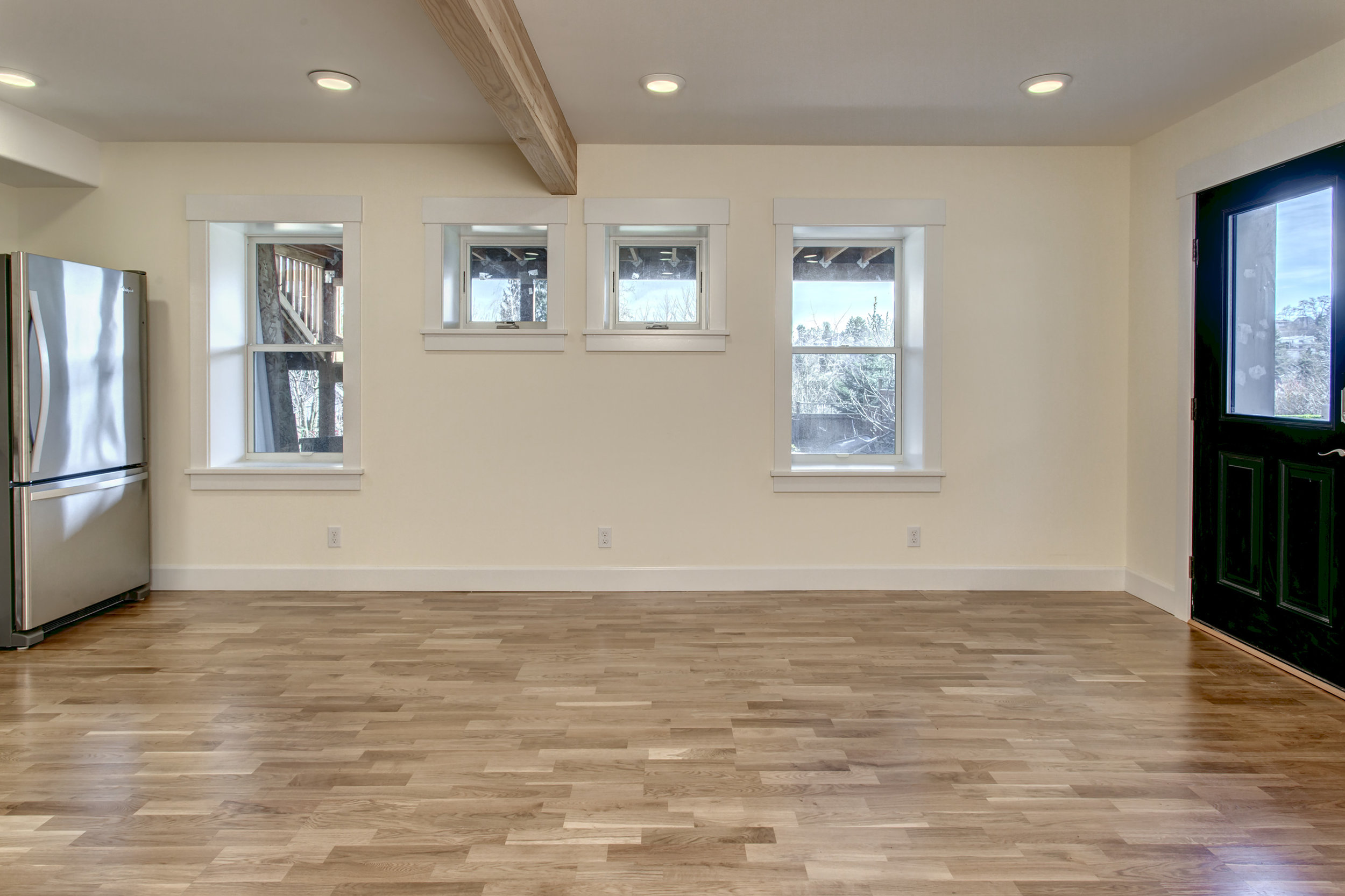 REAL hardwood floors