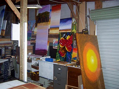 Getting ready for another exhibition