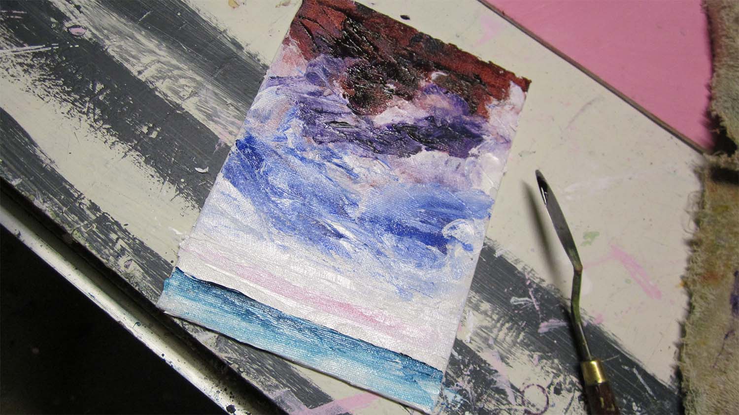 study and colour matching ..