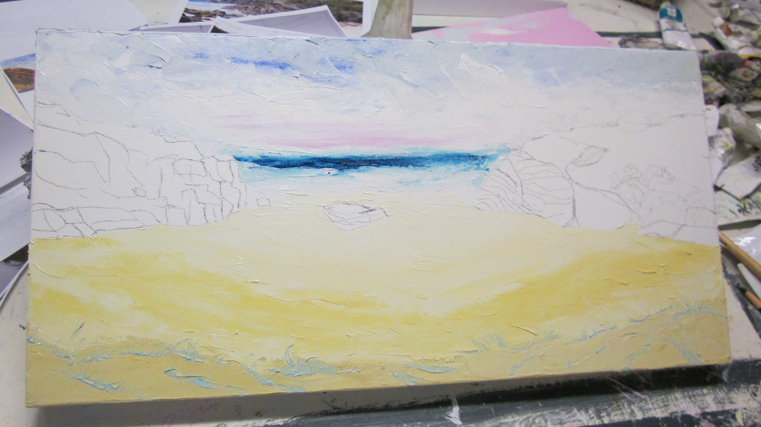 Sand Sea and Sky added..