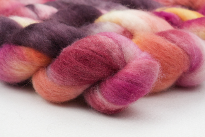 Lava colorway in Bluefaced Leicester wool