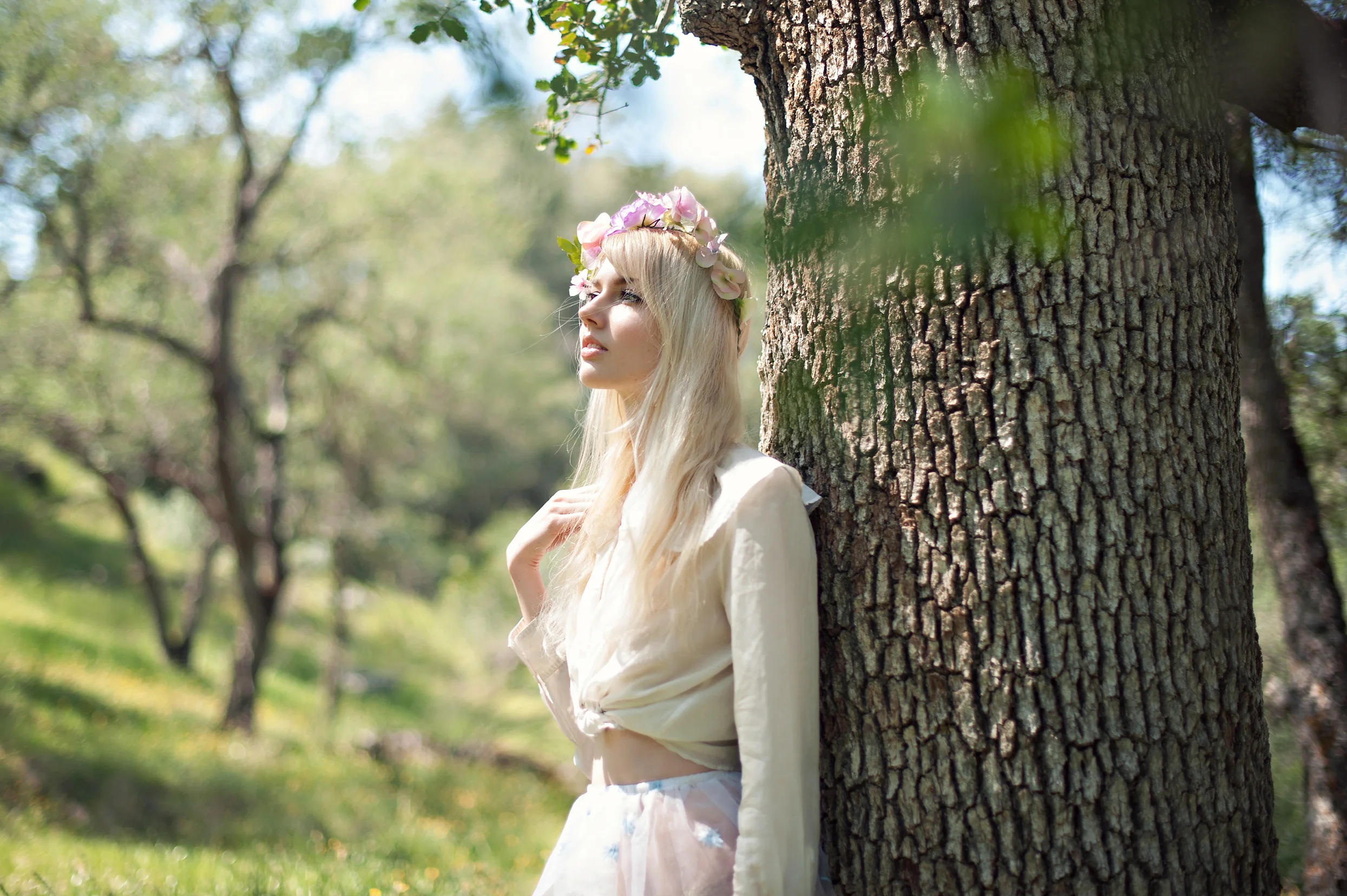 Purchase Alora crown here ! Shot by renowned photographer Sylvia Gunde Model // Manzi DeYoung Shot in Sequoia & Kings Canyon National Park, CA, USA Photo © Creature of Habit