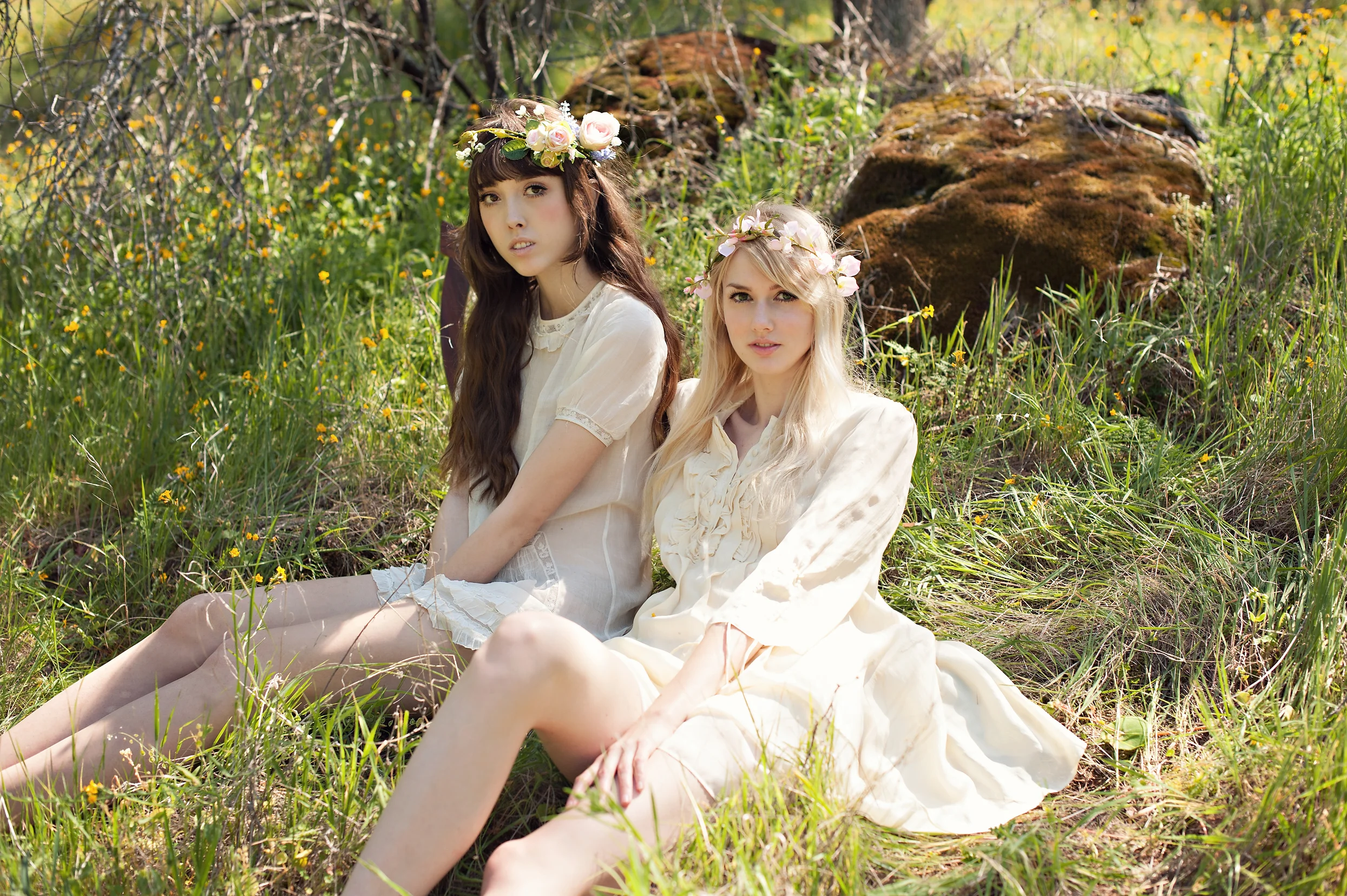 Purchase Cordelia crown here and Ostara crown here + light up version here Shot by renowned photographer Sylvia Gunde Models // Zoe Flood & Manzi DeYoung Shot in Sequoia & Kings Canyon National Park, CA, USA Photo © Creature of Habit