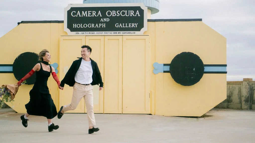 Engagement: Lizzie and Truong, Thornton Beach 