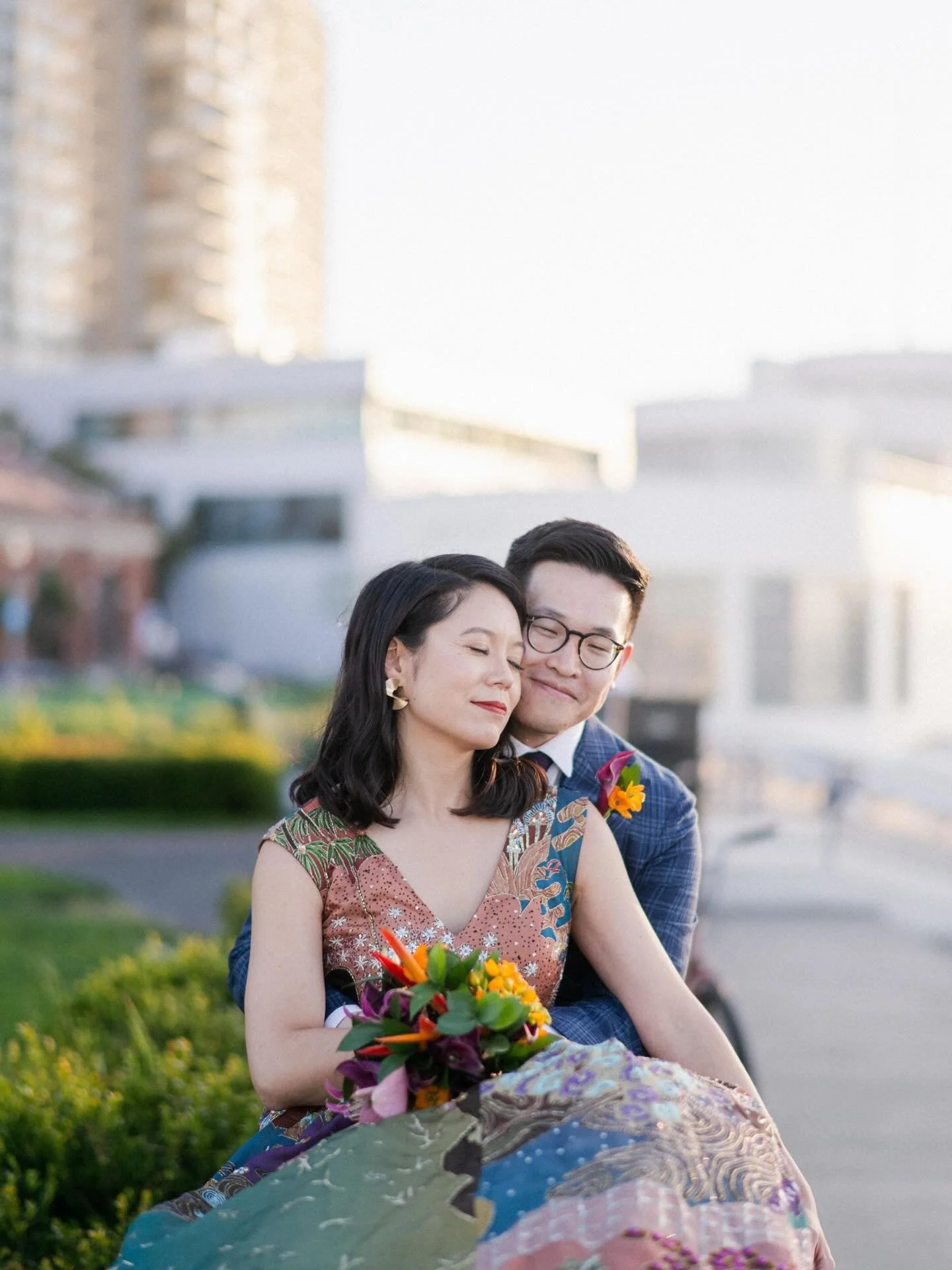 Magic hour with Natasha and Curtis