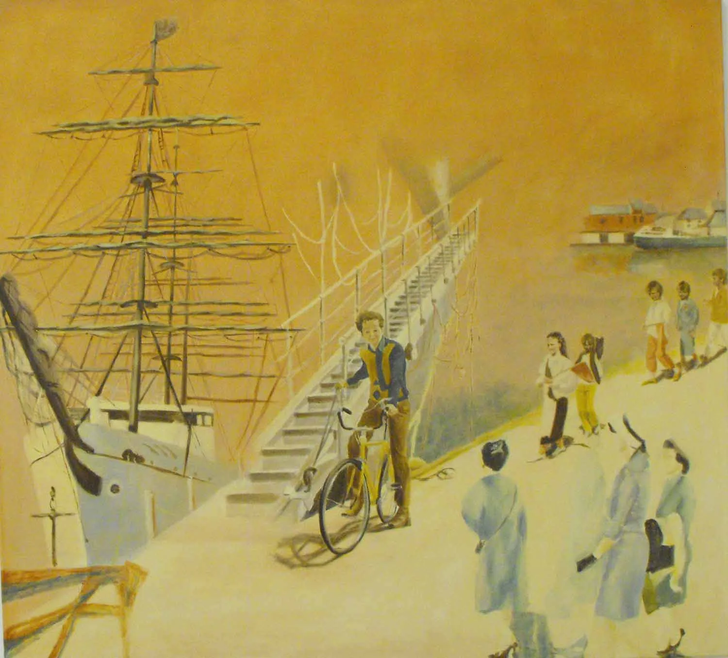 "Procession III", Oil on canvas, 115x105, 2010