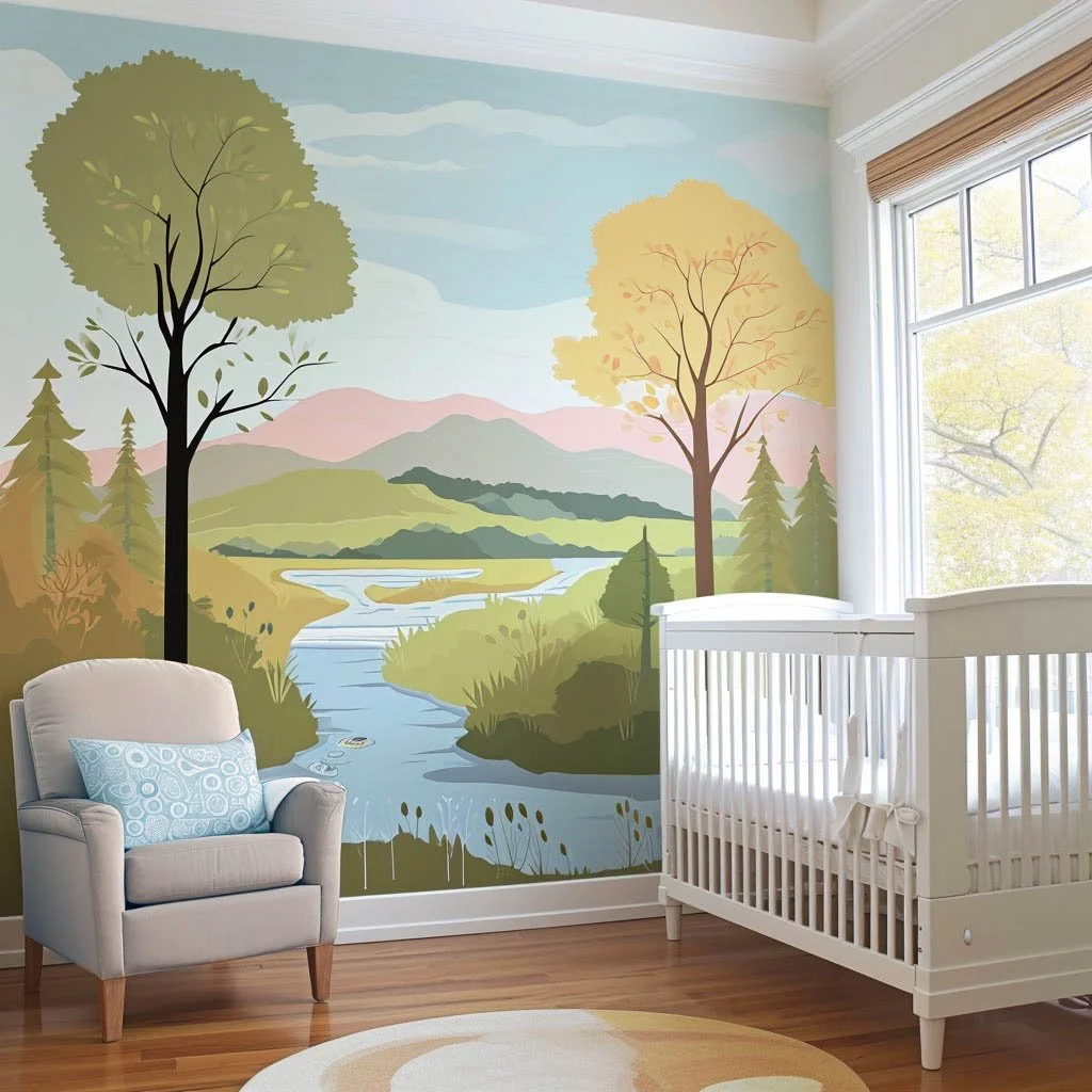 Turning Walls into Worlds: The Nursery Mural How-To Guide