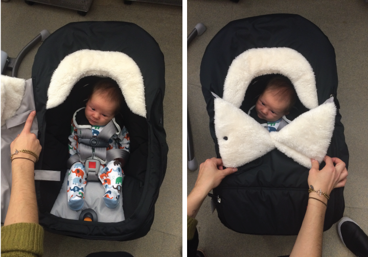 skip hop infant car seat cover