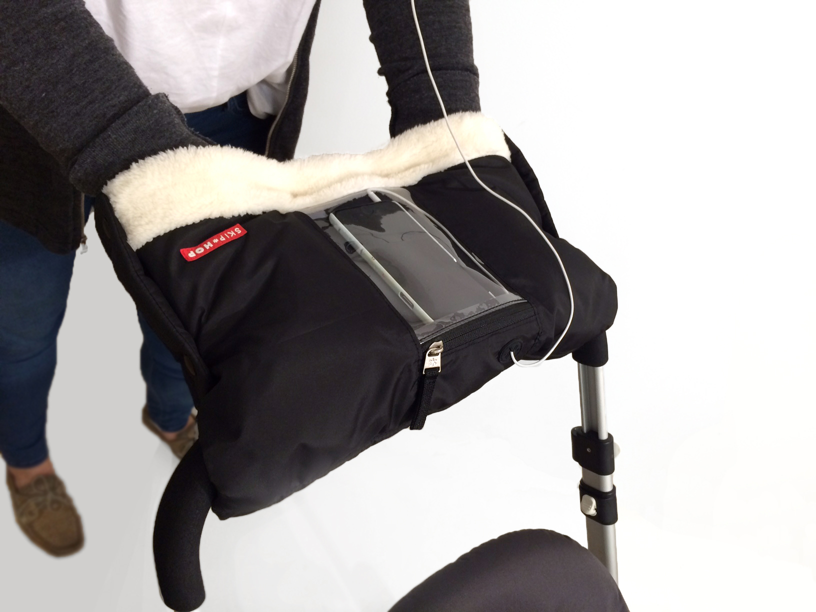 skip hop stroller hand muff